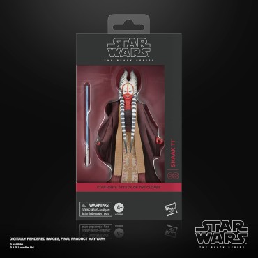 Figura Shaak Ti Star Wars Attack Of The Clones The Black Series Articulada 15 cms