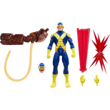 Figura Cíclope X-Men Marvel Legends Articulada 15 cms