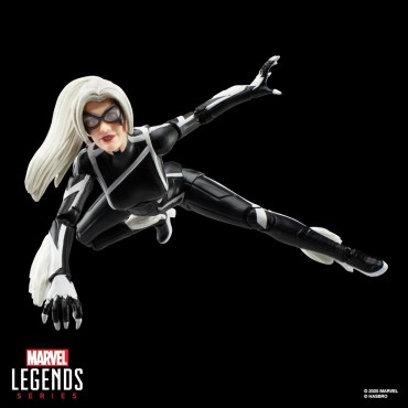 Figura Felicia Hardy Black Cat Marvel Legends Spider Man 2 Articulada 15 cms