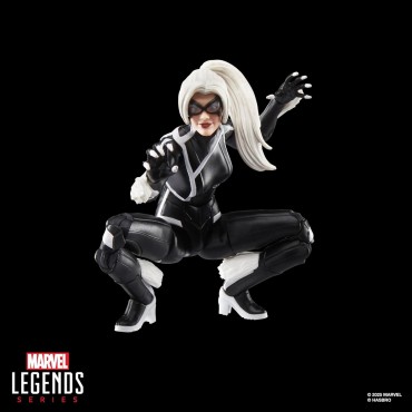 Figura Felicia Hardy Black Cat Marvel Legends Spider Man 2 Articulada 15 cms