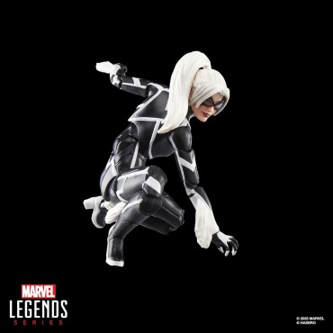 Figura Felicia Hardy Black Cat Marvel Legends Spider Man 2 Articulada 15 cms