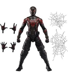 Figura Miles Morales Brooklyn 2099 Suit Marvel Legends Spider Man 2 Articulada 15 cms