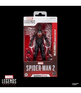 Figura Miles Morales Brooklyn 2099 Suit Marvel Legends Spider Man 2 Articulada 15 cms