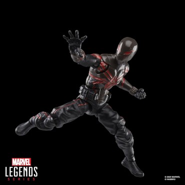 Figura Miles Morales Brooklyn 2099 Suit Marvel Legends Spider Man 2 Articulada 15 cms