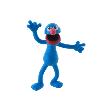 Figura Coco Barrio Sésamo 8 cms