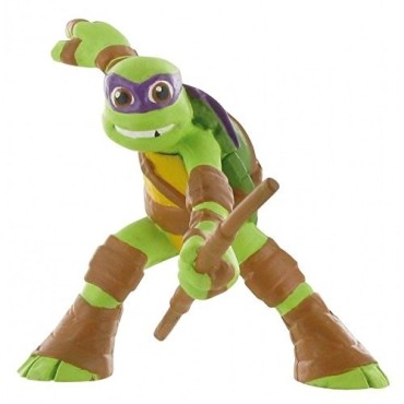 Figura Donatello Tortuga Ninja 9 cms