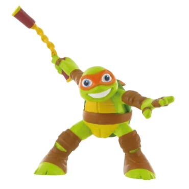 Figura Michelangelo Tortugas Ninja 9 cms