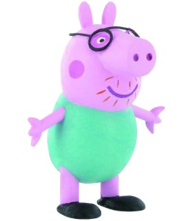 Figura Papá Peppa Pig 7 cms