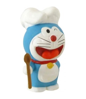 Figura Doraemon Cocinero 7 cms 