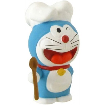 Figura Doraemon Cocinero 7 cms 
