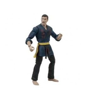 Figura JCVD Jean Claude Van Damme Blue Gi Deluxe Articulada 18 cms