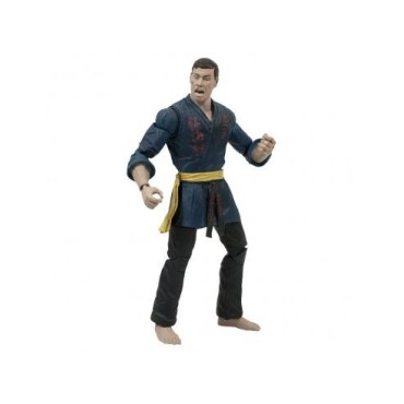 Figura JCVD Jean Claude Van Damme Blue Gi Deluxe Articulada 18 cms
