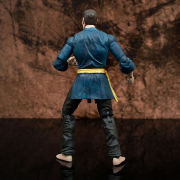 Figura JCVD Jean Claude Van Damme Blue Gi Deluxe Articulada 18 cms