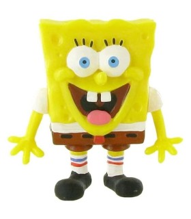 Figura Bob Esponja Sonrisa 6 cms