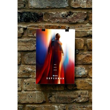 Placa Decorativa Superman DC Metálica Cuadro Póster HD