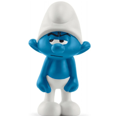 Figura Pitufo Gruñón 5,5 cms