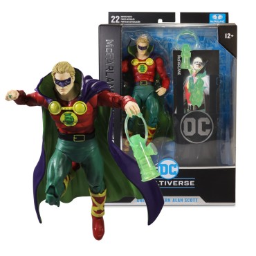Figura Green Lantern Alan Scott Collector Edition DC Articulada 18 cms