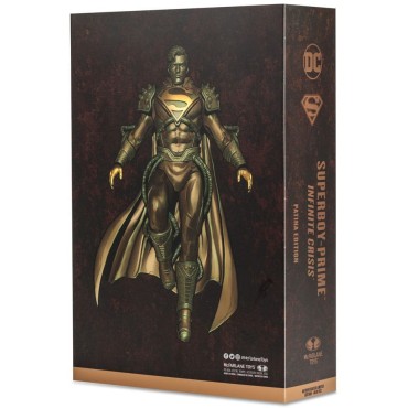 Figura Superboy-Prime Infinite Crisis Patina Edition Gold Label Articulada 18 cms