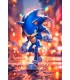 Placa Decorativa Sonic Metálica Cuadro Póster HD